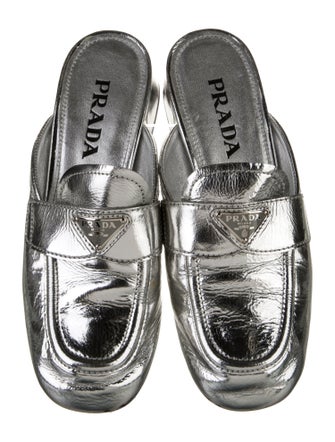 Prada Leather Mules