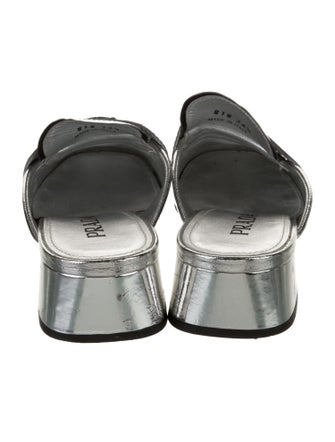 Prada Leather Mules