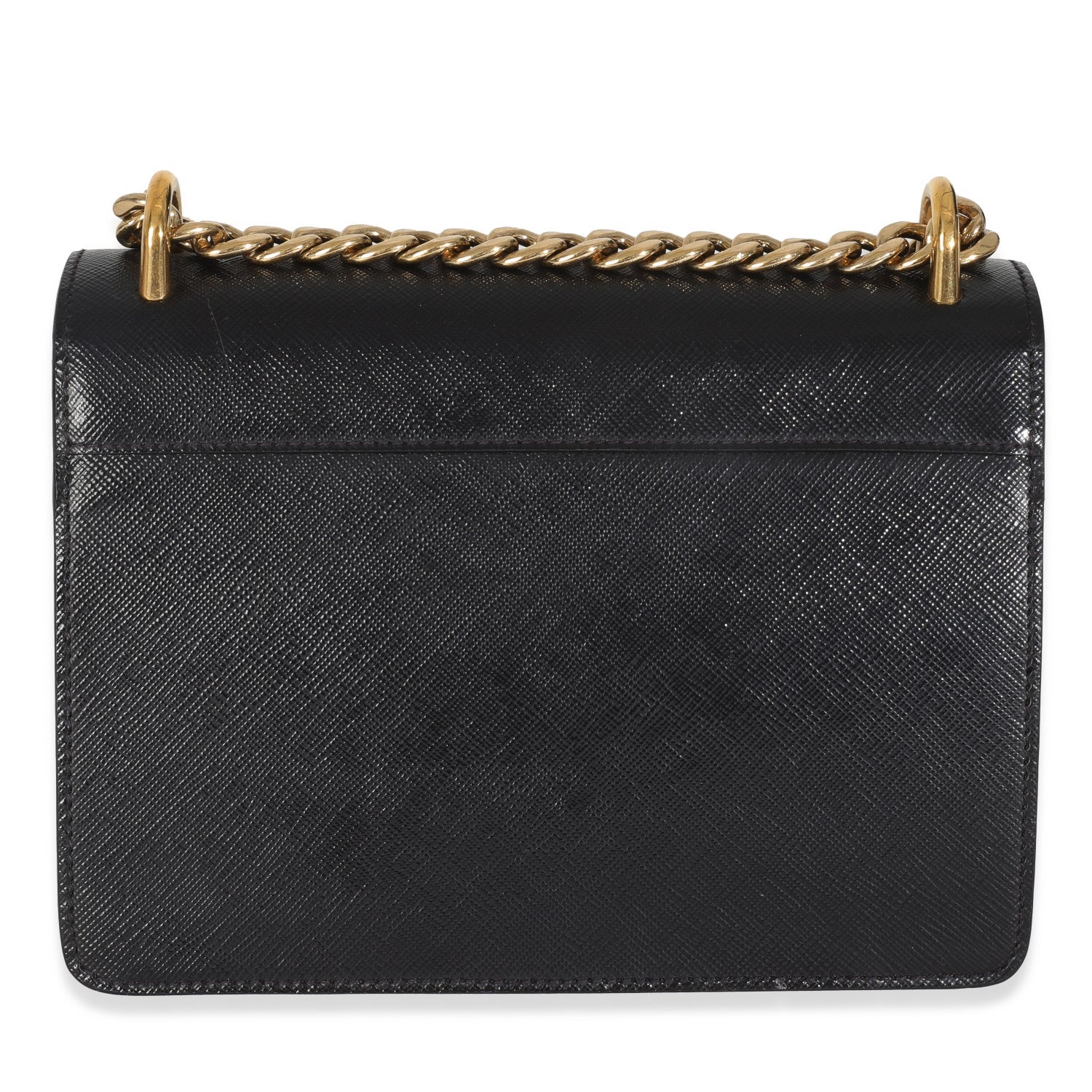 Prada Saffiano Lux Chain Shoulder Bag