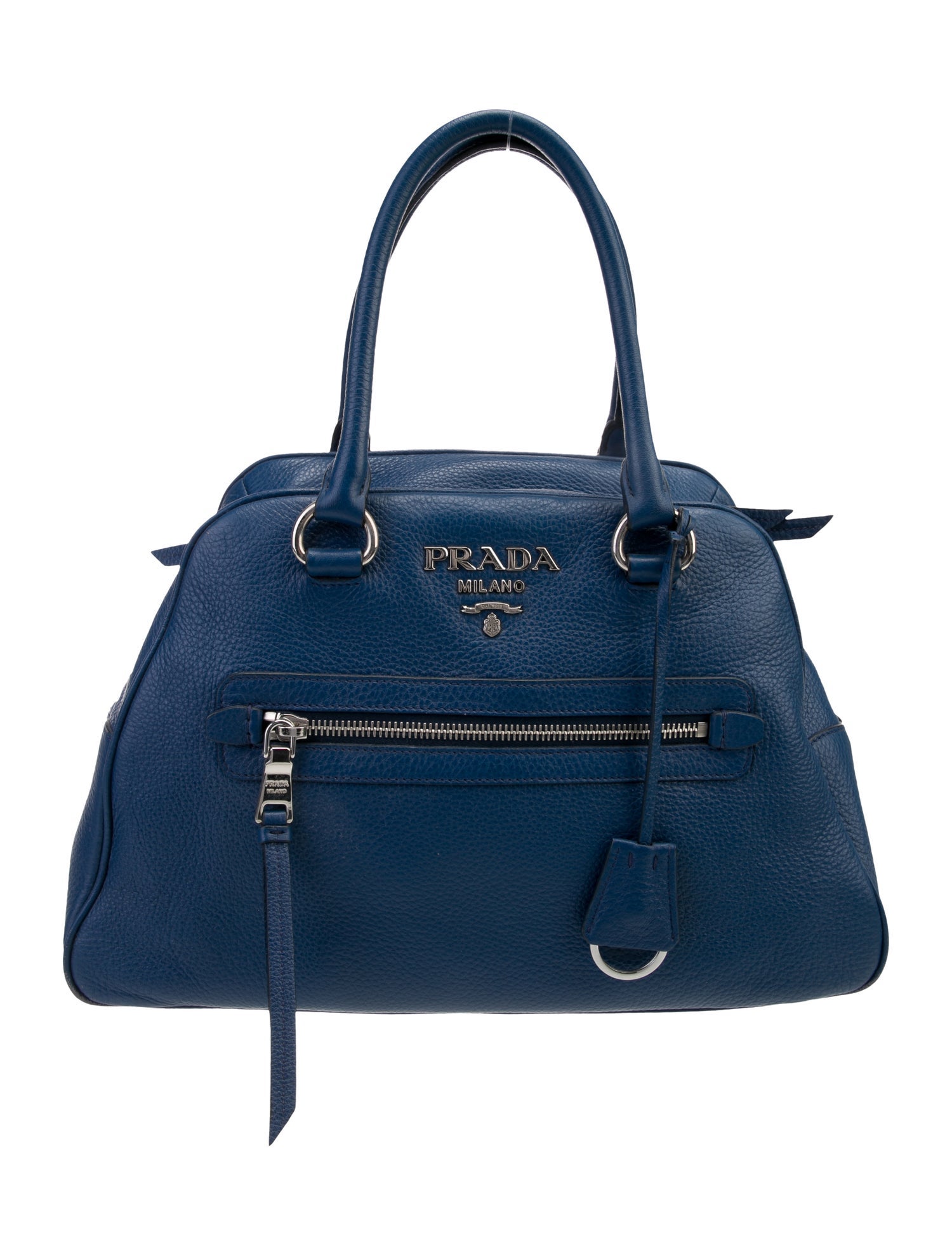 Prada Vitello Daino Leather Top Handle Bag