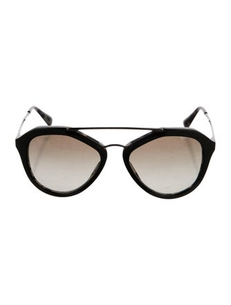 Prada Aviator Mirrored Sunglasses