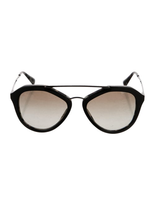Prada Aviator Mirrored Sunglasses