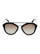 Prada Aviator Mirrored Sunglasses