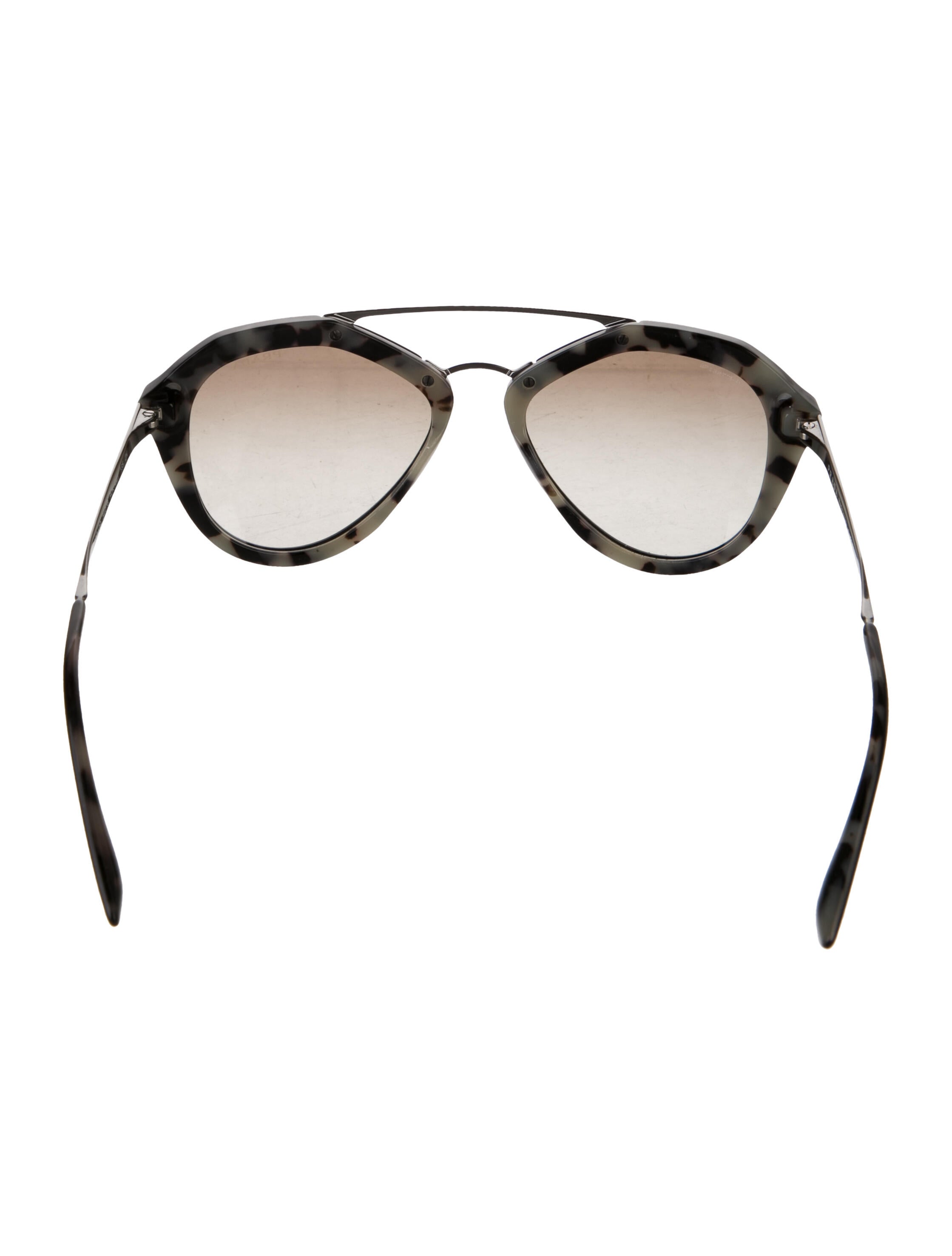 Prada Aviator Mirrored Sunglasses