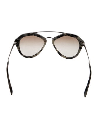 Prada Aviator Mirrored Sunglasses