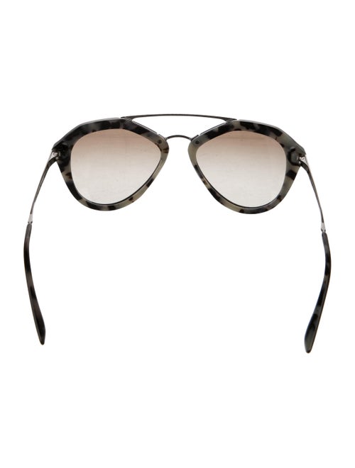 Prada Aviator Mirrored Sunglasses