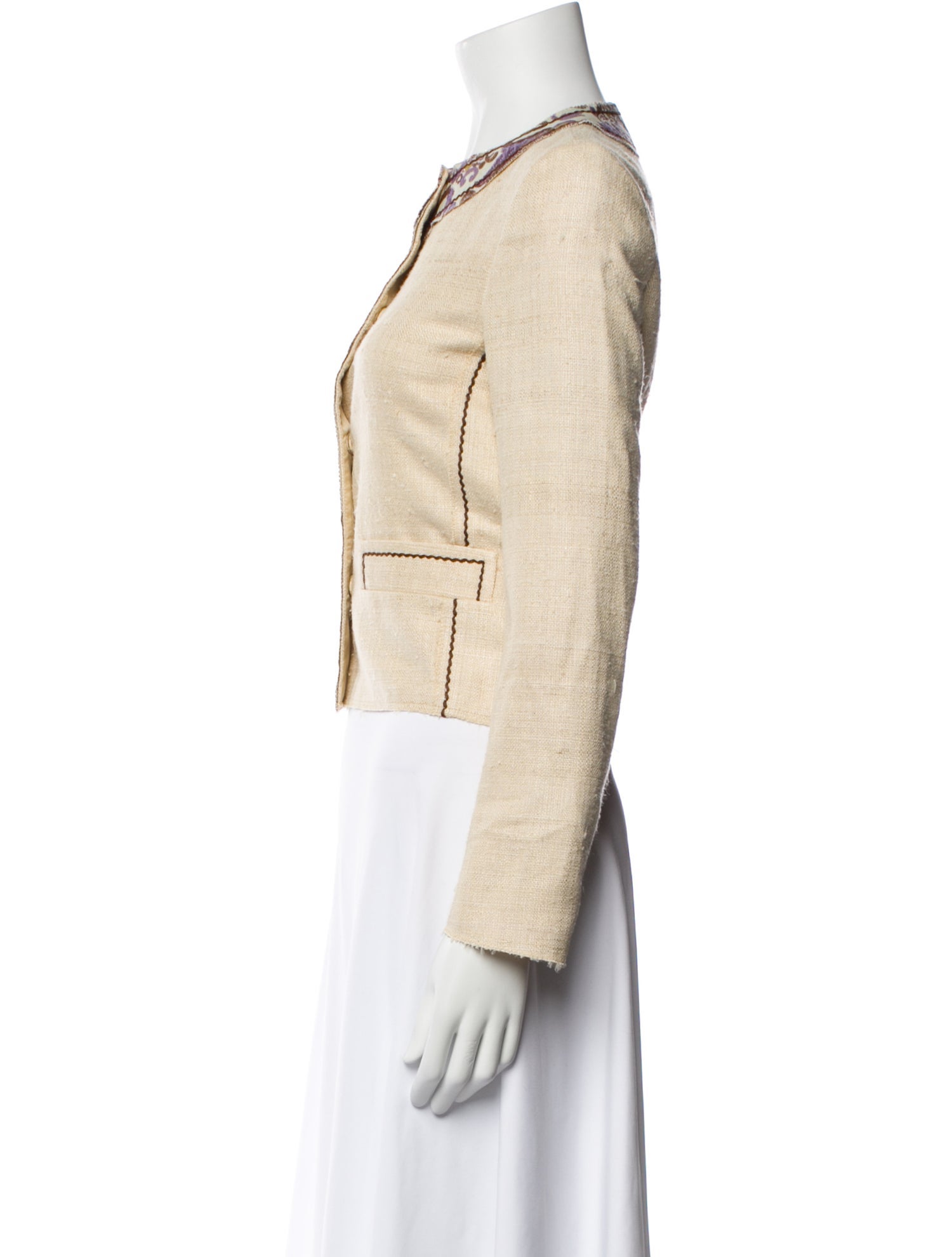 Prada 2015 Silk Evening Jacket