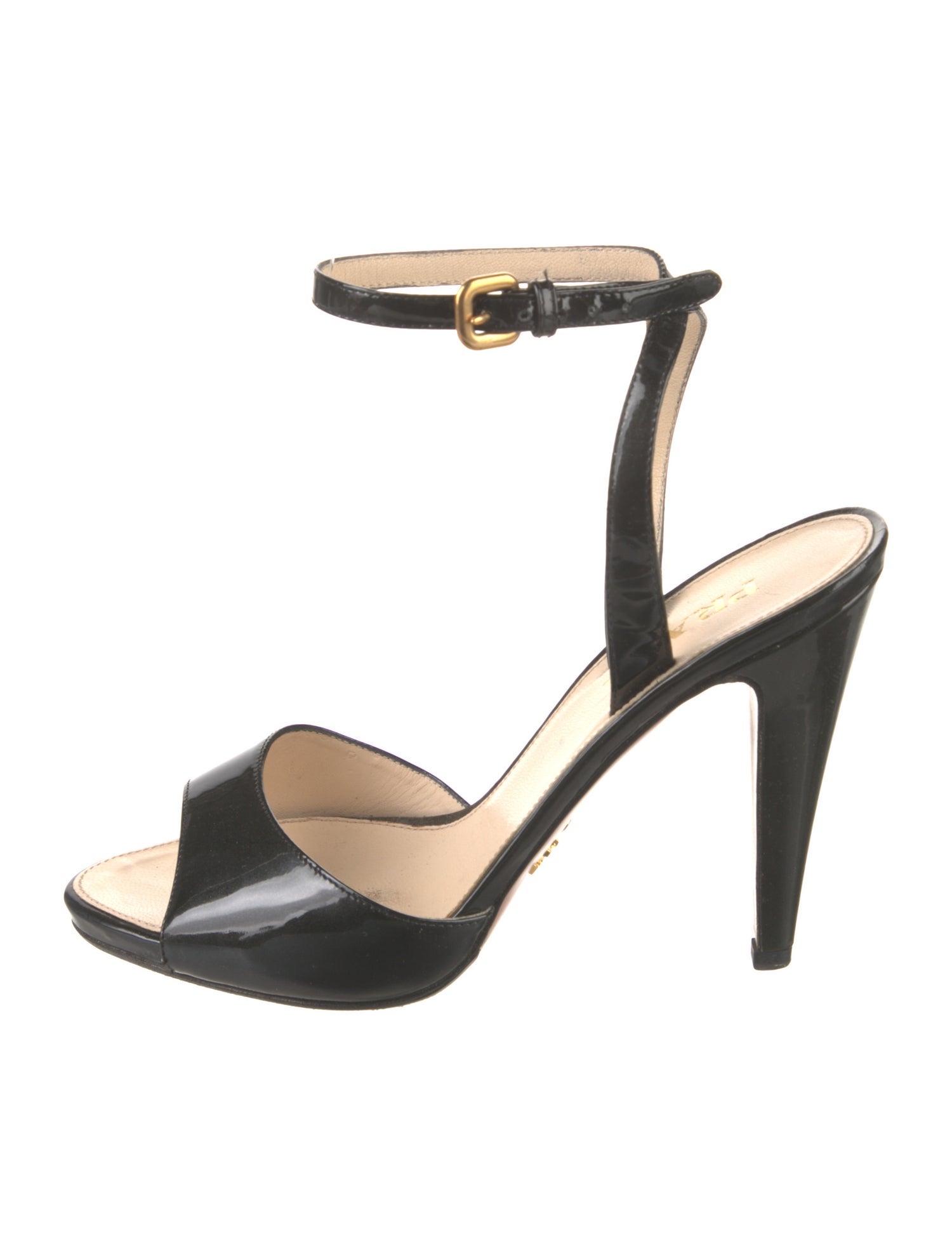 Prada Patent Leather Sandals