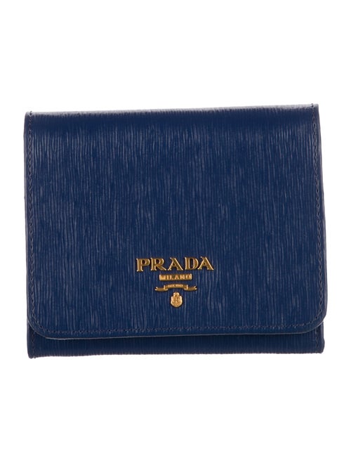 Prada Vitello Move Leather Wallet