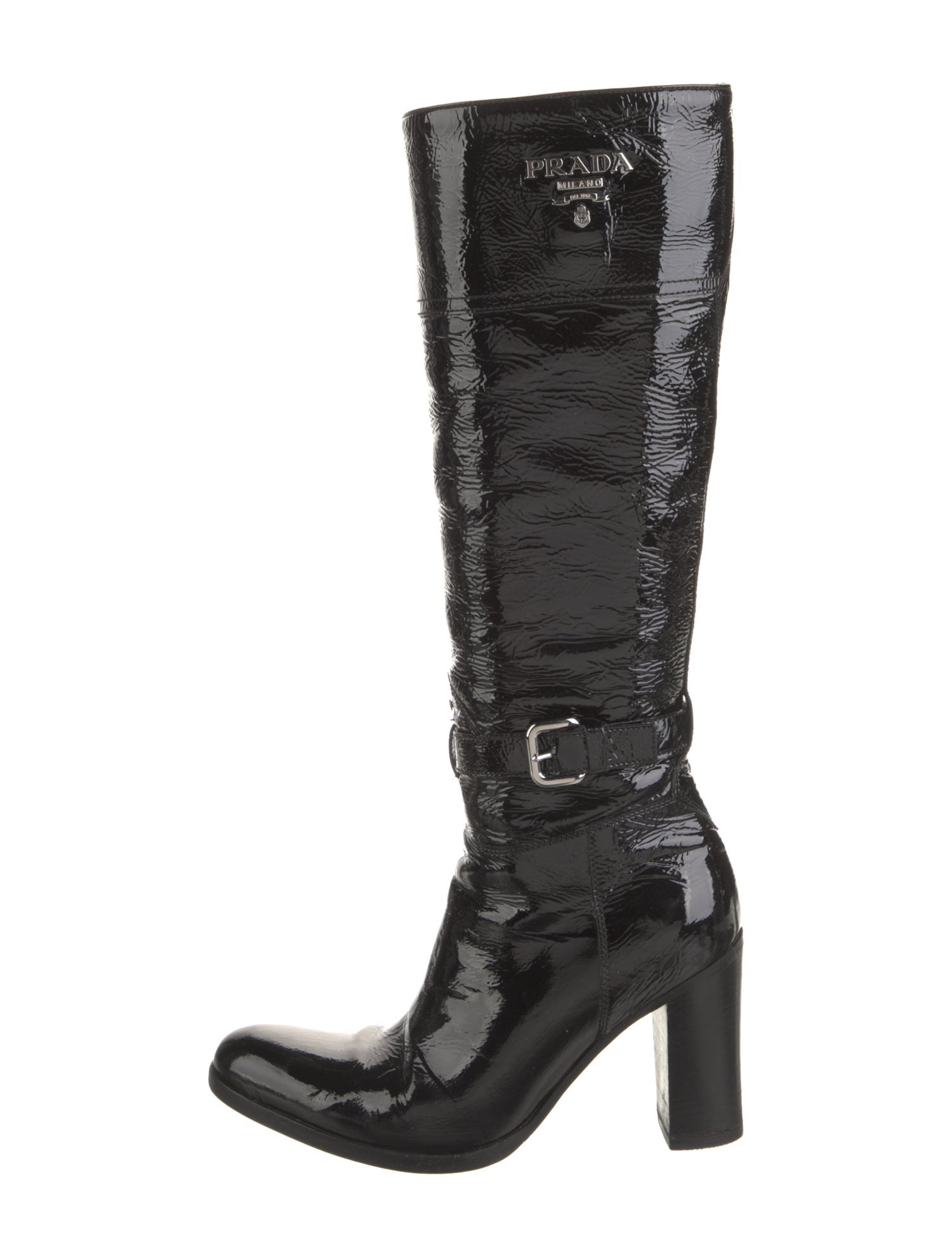 Prada Patent Leather Boots