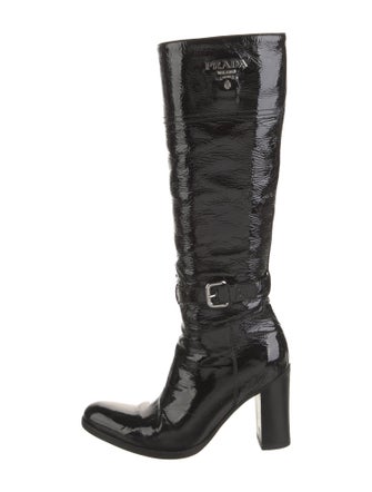 Prada Patent Leather Boots
