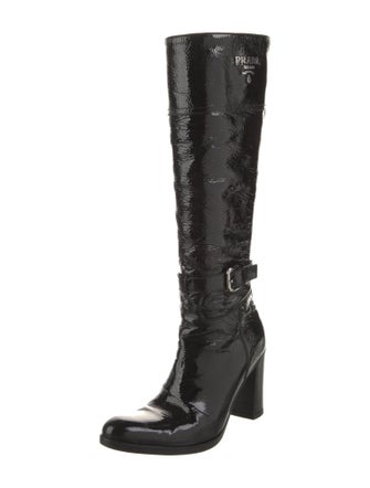 Prada Patent Leather Boots
