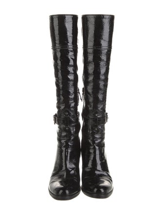 Prada Patent Leather Boots
