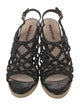 Prada Sport Leather Braided Accents Espadrilles