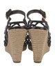 Prada Sport Leather Braided Accents Espadrilles