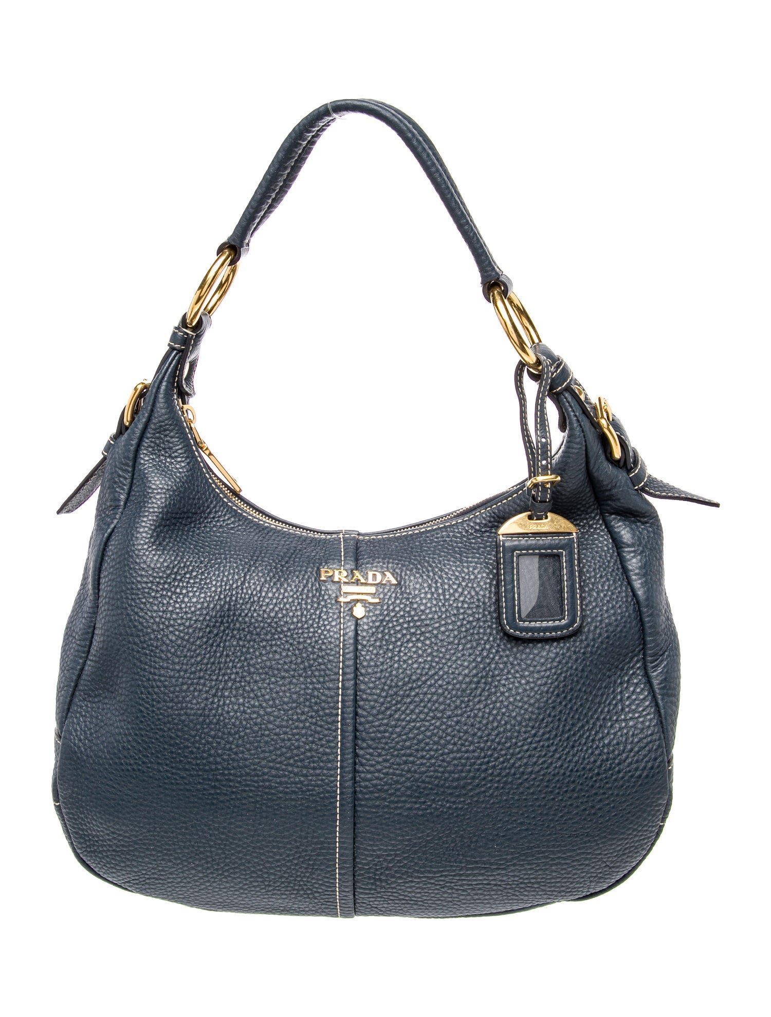 Prada Vitello Daino Leather Shoulder Bag