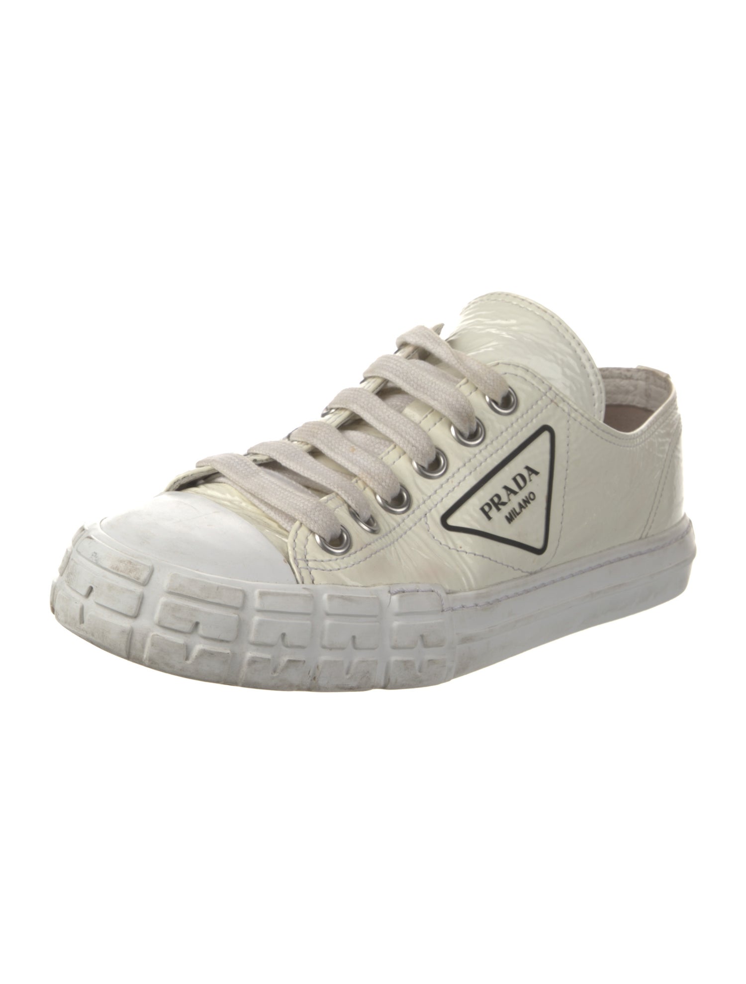 Prada Patent Leather Sneakers