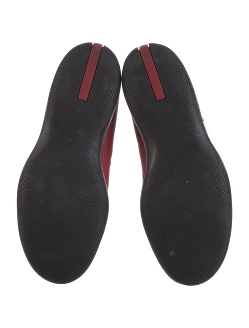 Prada Leather Mary Jane Flats