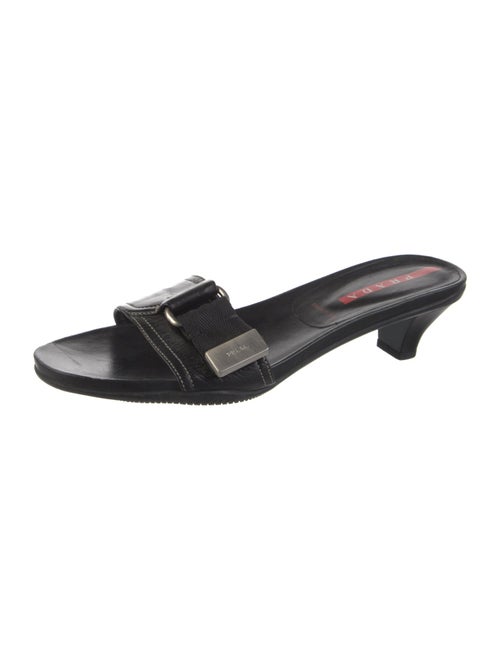 Prada Leather Slides