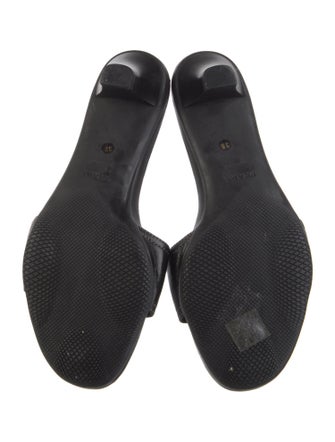 Prada Leather Slides