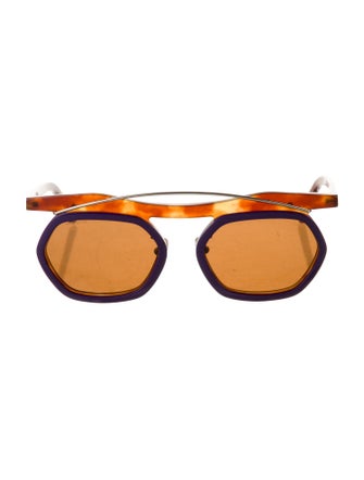 Prada Square Tinted Sunglasses