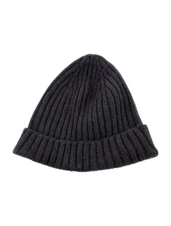 Prada Prada Ribbed Wool Beanie