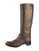 Prada Leather Riding Boots