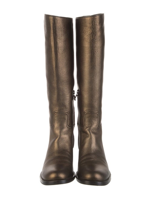 Prada Leather Riding Boots