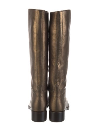 Prada Leather Riding Boots