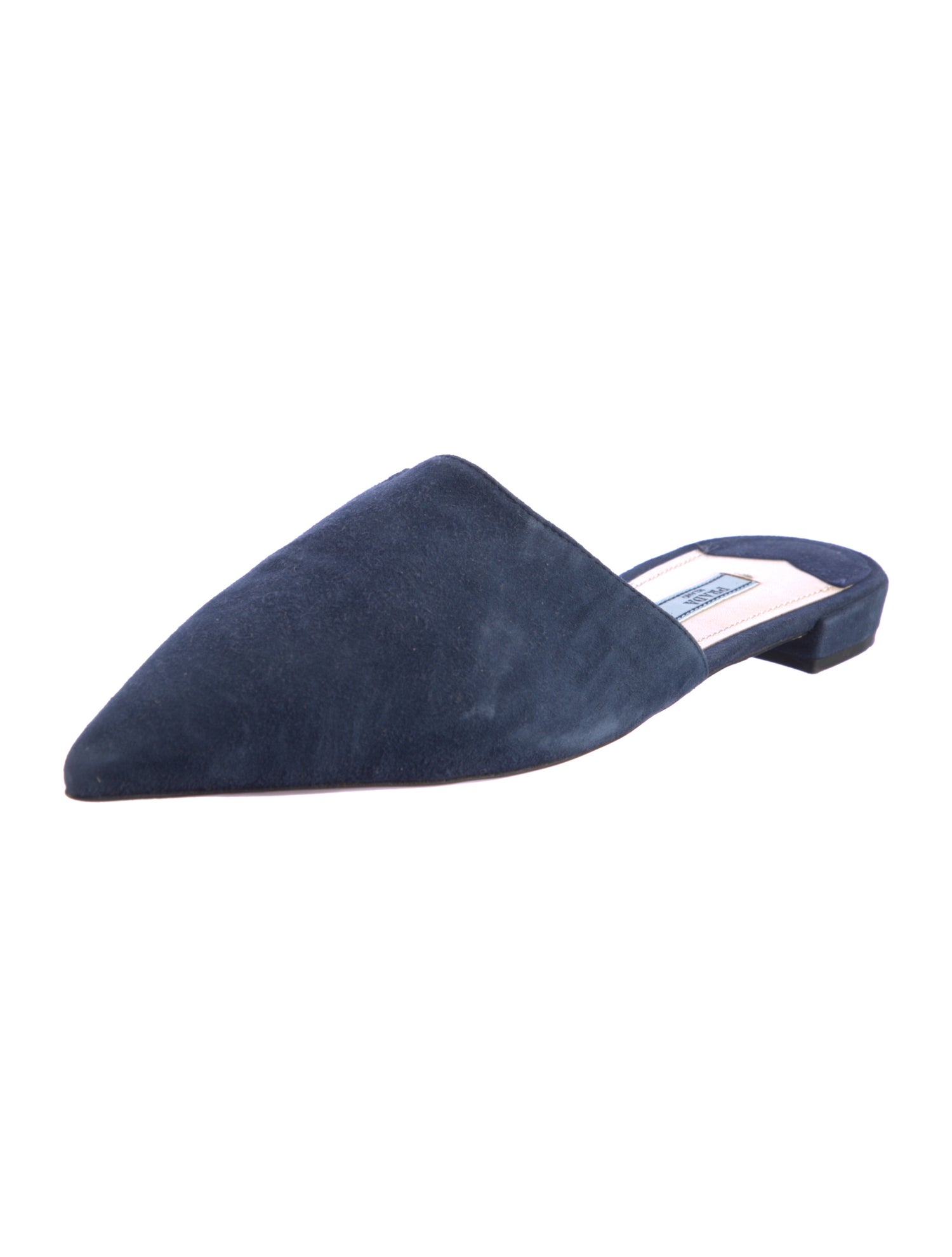 Prada Suede Mules
