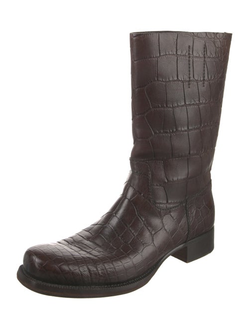 Prada Crocodile Boots