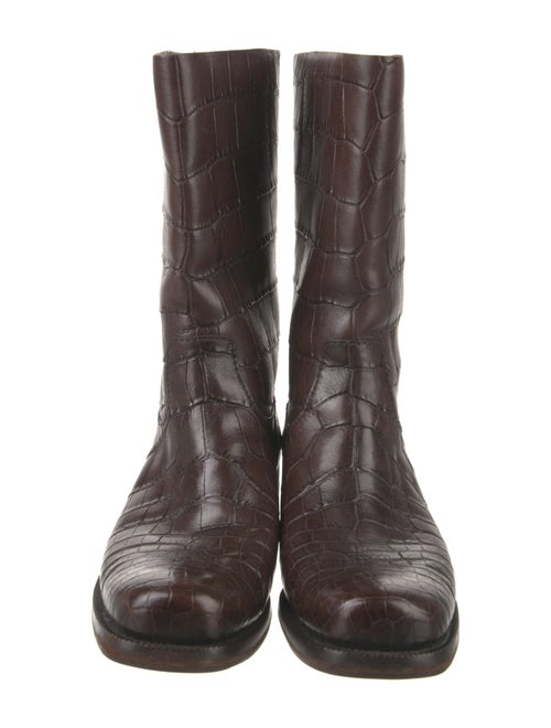 Prada Crocodile Boots