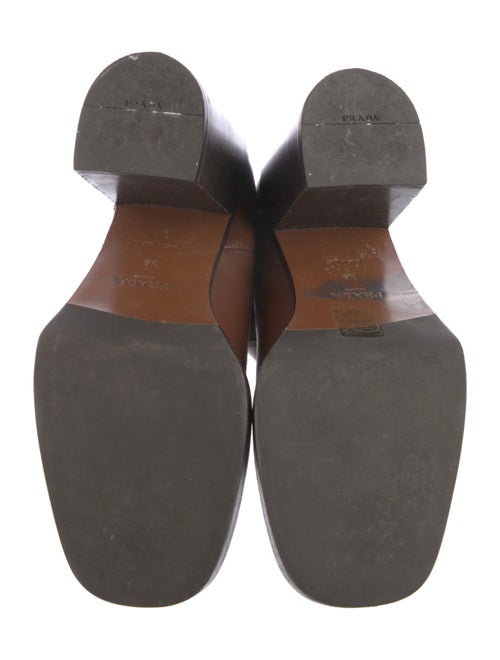 Prada Leather Chelsea Boots