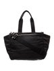 Prada Tessuto Enameled Metal Triangle Diaper Bag