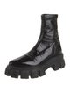 Prada Patent Leather Combat Boots