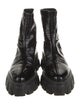 Prada Patent Leather Combat Boots