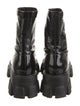 Prada Patent Leather Combat Boots