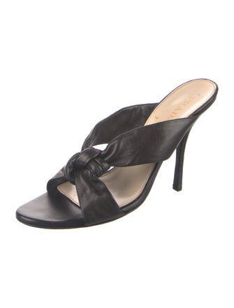 Prada Leather Slides