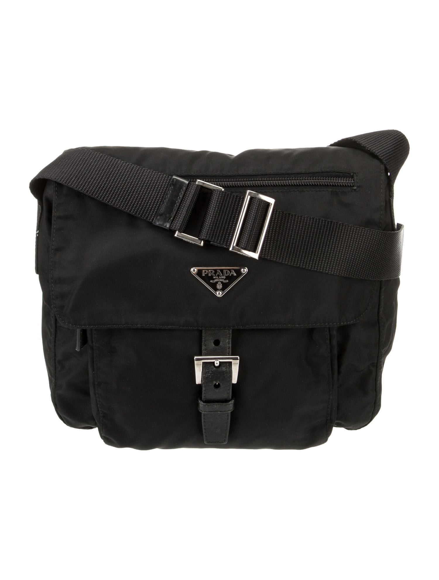 Prada Vela Nylon Crossbody Bag