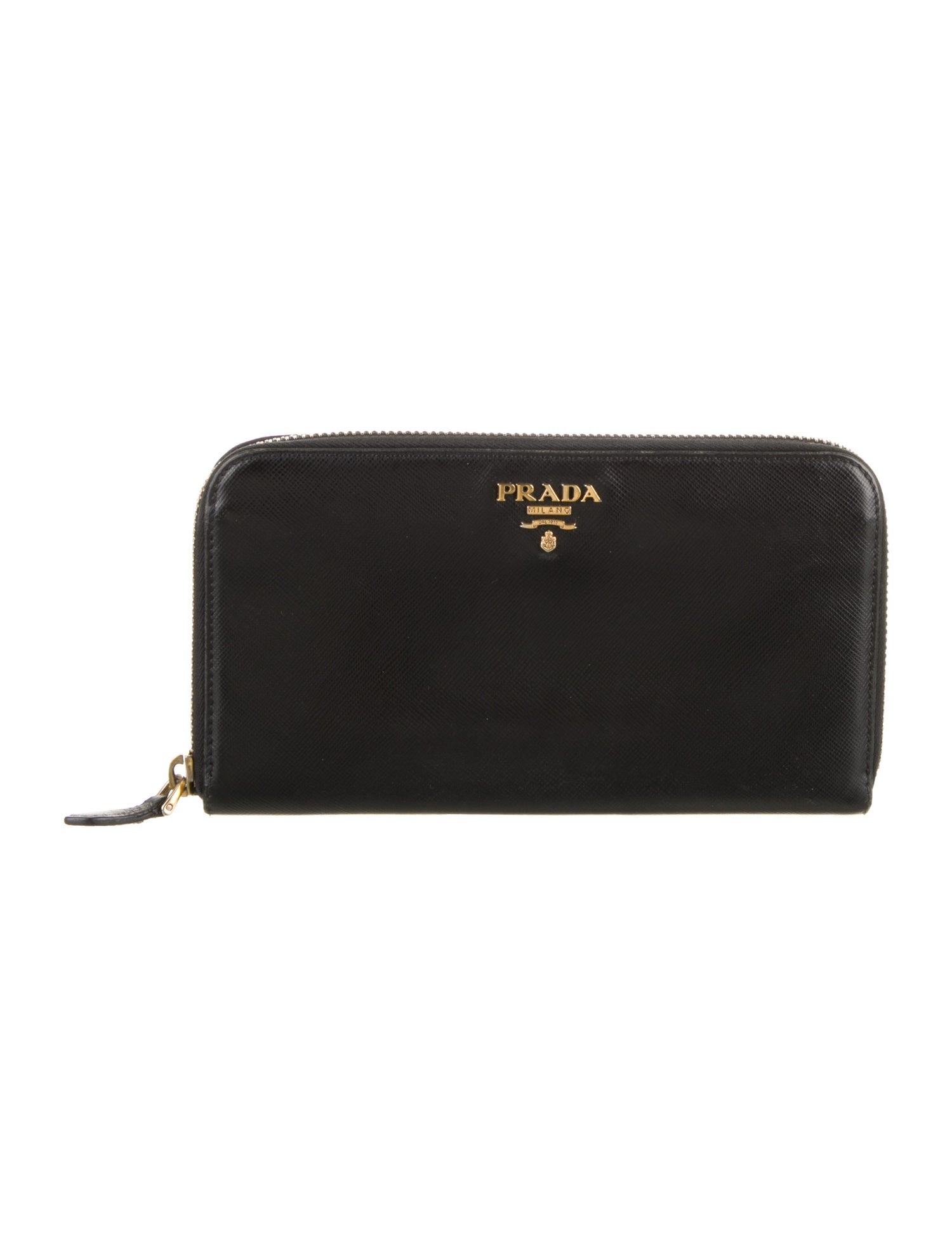 Prada Saffiano Metal Leather Wallet