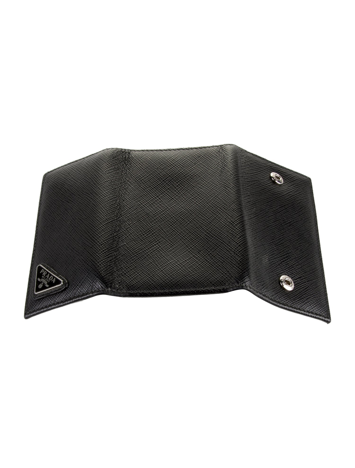 Prada Saffiano Leather 6-ring Key Holder