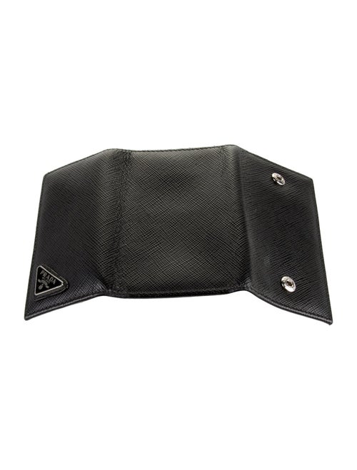 Prada Saffiano Leather 6-ring Key Holder