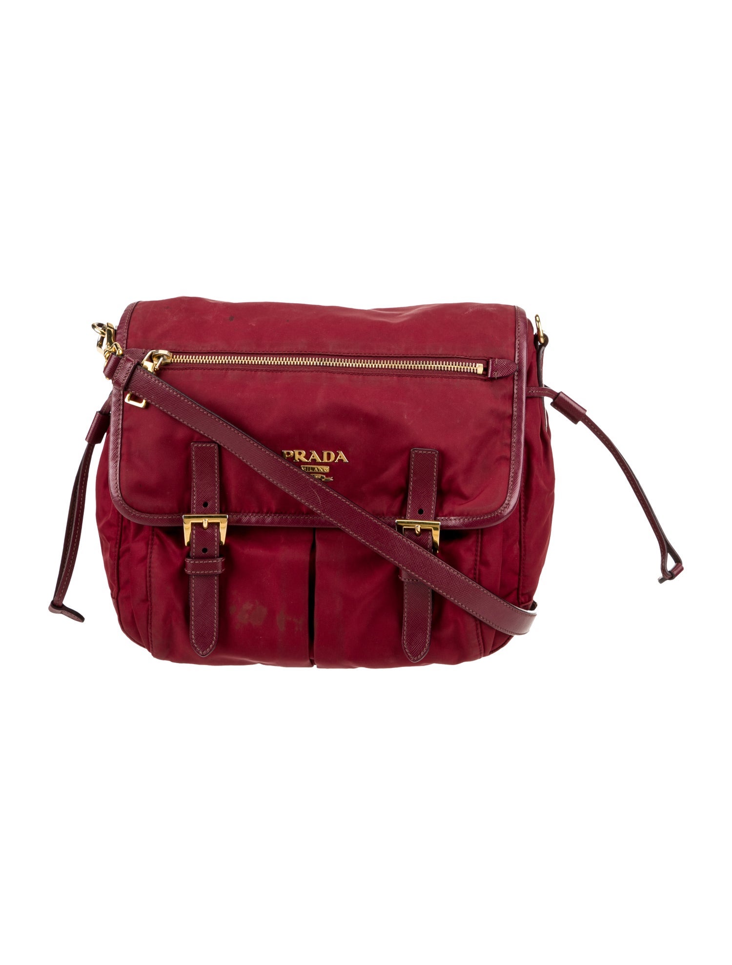 Prada Tessuto Nylon Shoulder Bag