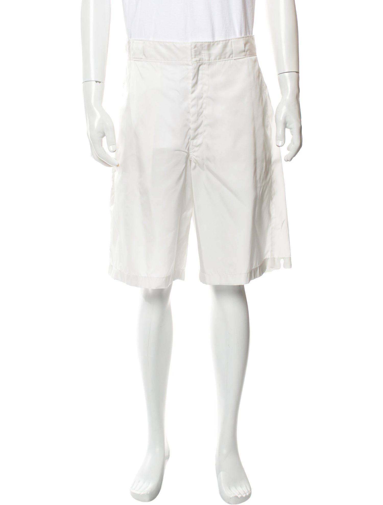 Prada 2020 Flat Front Shorts