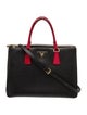 Prada Saffiano Lux Leather Galleria Double Zip Large