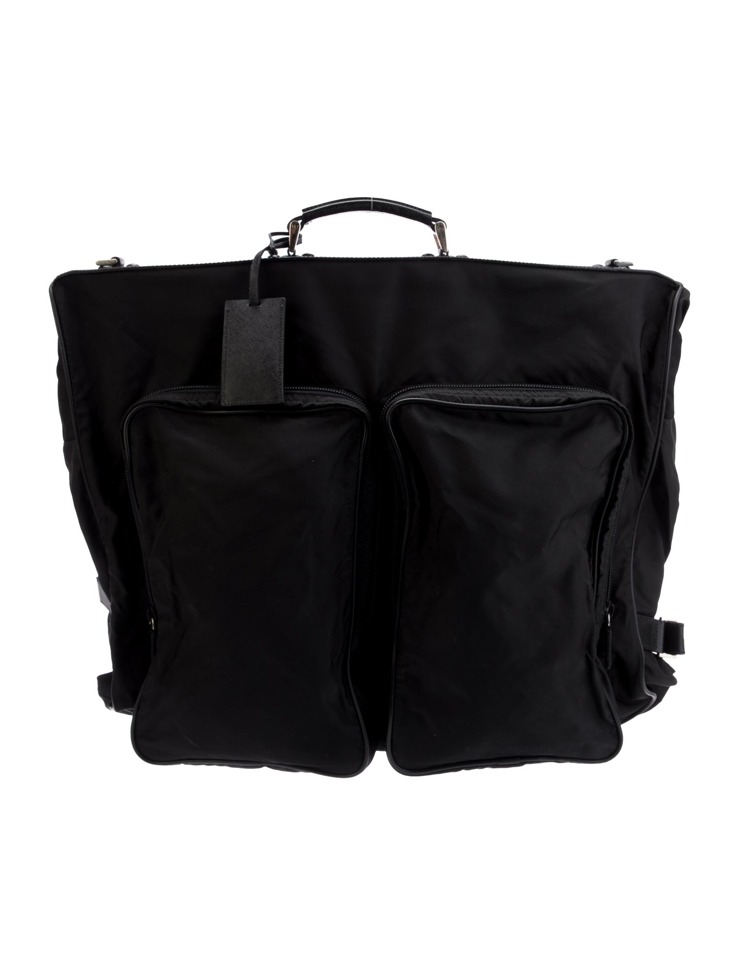 Prada Saffiano Leather Garment Bag Vintage