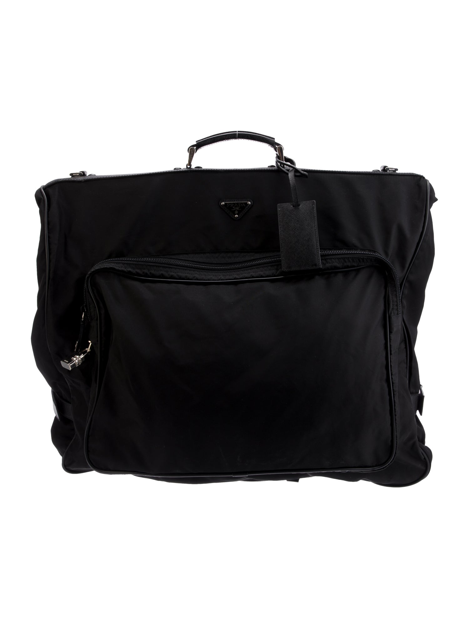 Prada Saffiano Leather Garment Bag Vintage