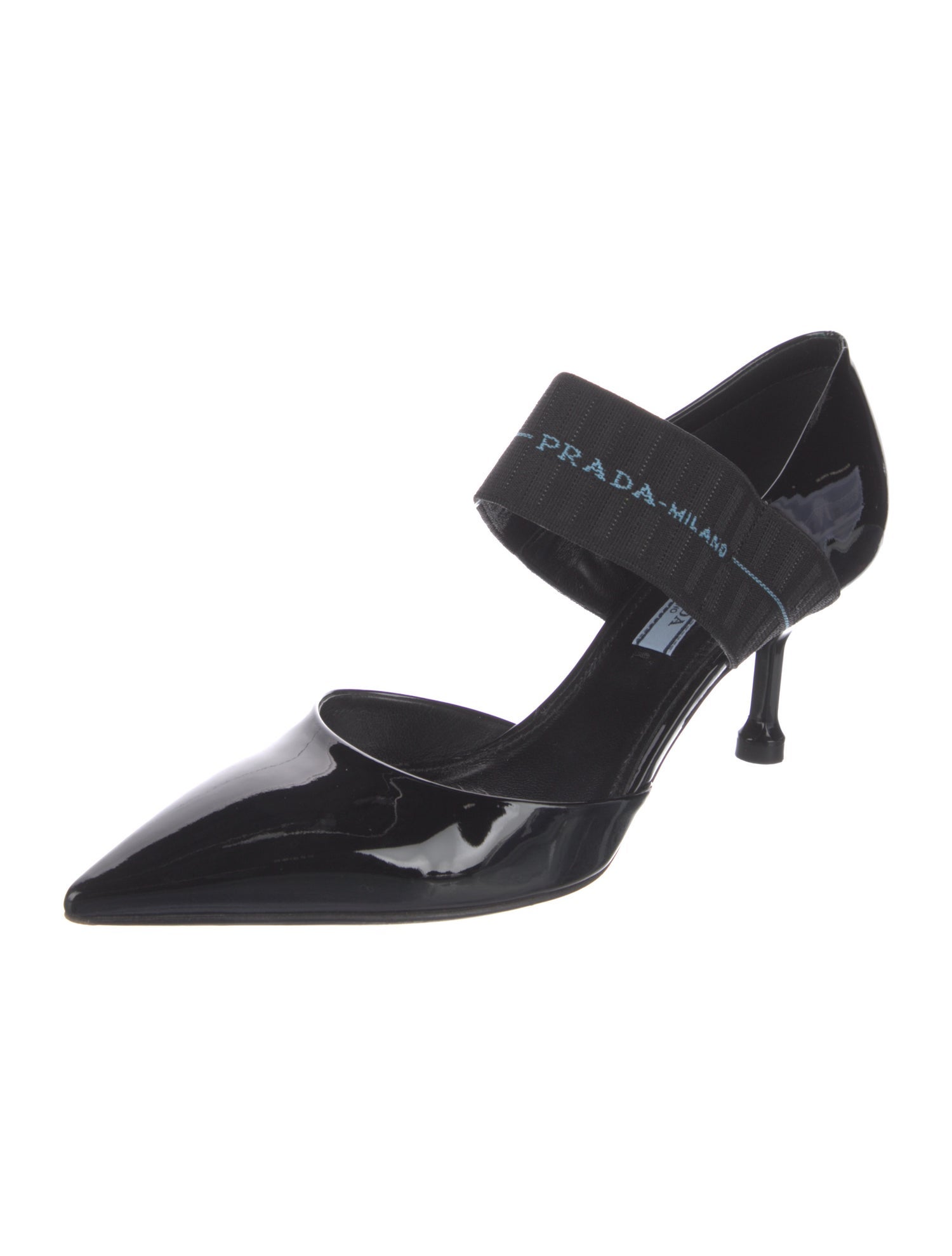 Prada Patent Leather D'Orsay Pumps