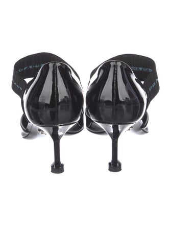 Prada Patent Leather D'Orsay Pumps