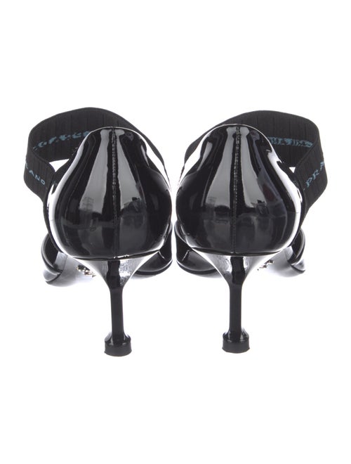 Prada Patent Leather D'Orsay Pumps